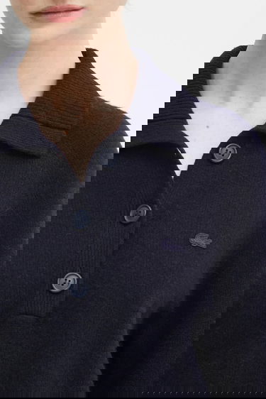 Пуловер Lacoste Lacoste Wool Polo Sweater Тъмно синьо | AF4010, 3