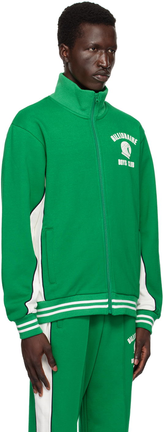 Яке BILLIONAIRE BOYS CLUB Billionaire Boys Club Paneled Track Jacket Зелено | B24237, 1
