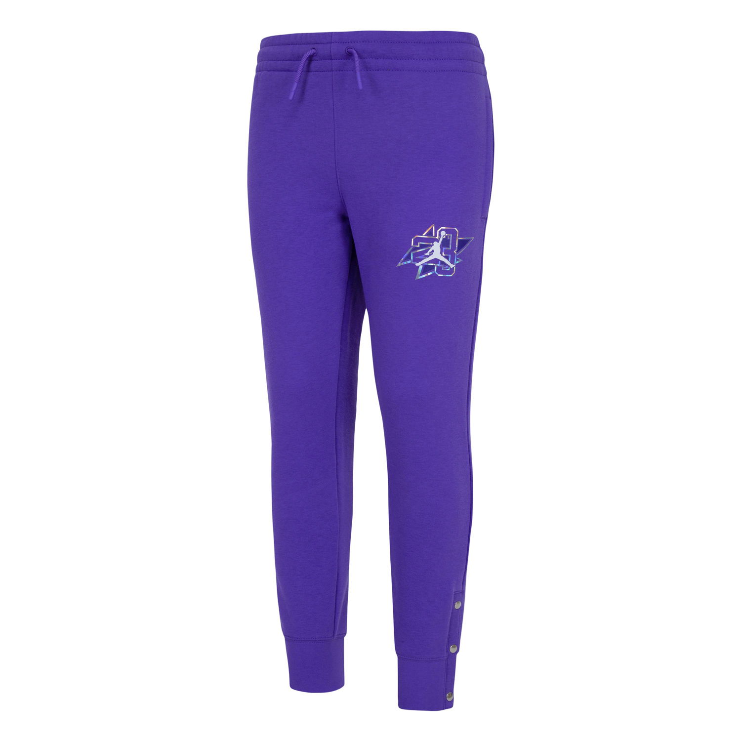 Панталони и дънки Jordan TAKE FLIGHT SNAP FLC PANT - PURPLE VENOM - Kids - Pants Jordan - Purple - 45C809-P44 - Size: S Лилаво | 45C809-P44, 1