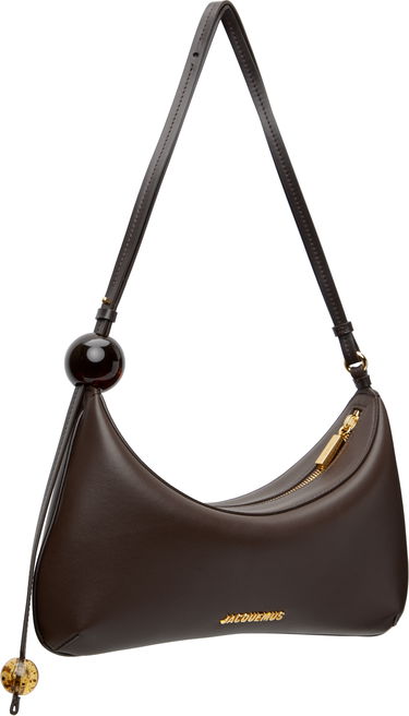 Чанта през рамо Jacquemus Jacquemus 'The large Bisou Perle' Shoulder Bag Кафяво | 25E251BA410-3171, 1