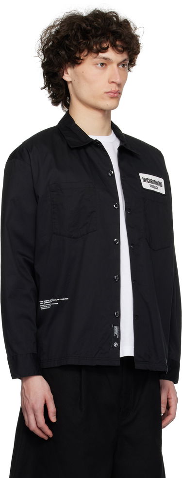 Риза Neighborhood Neighborhood Classic Work Shirt Черно | 251TSNH-SHM03, 1