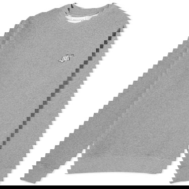 Пуловер MAISON KITSUNÉ Patch Comfort Crew Sweat Сиво | MM00316KM0307-H131, 0