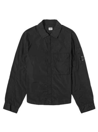 Риза C.P. Company Chrome-R Zip Overshirt Черно | 15CMOS041A-005904G-999