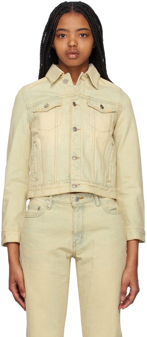 Яке We11done Faded Denim Jacket Жълто | WD-DJ1-23-371-W-BG, 0