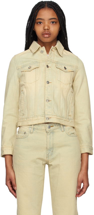 Яке We11done Faded Denim Jacket Жълто | WD-DJ1-23-371-W-BG, 0