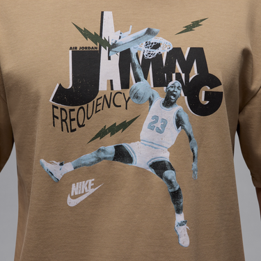 Тениска Jordan Jordan Brand Jamming Frequency T-Shirt Бежово | HJ2929-240, 3