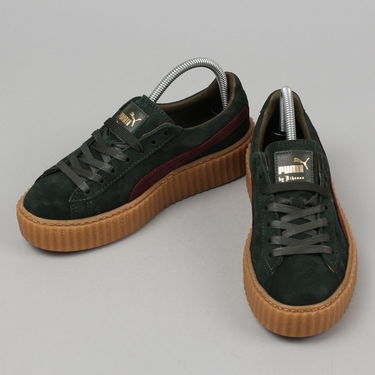 Кецове и обувки Puma Suede Creepers Зелено | 361005 07, 2