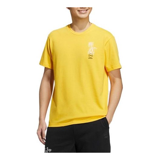 Тениска adidas Originals Men's Graphic T-Shirt Жълто | HD7270