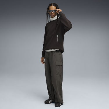 Суитчър Puma PUMATECH Relaxed Sweatshirt with Zip Pocket Черно | 633436_01, 2