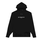 Classic Fit Hoodie With Reverse Print