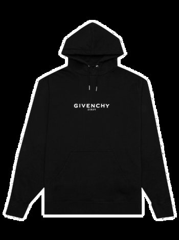 Givenchy Classic Fit Hoodie With Reverse Print BMJ0GD3Y78 001