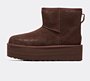 Кецове и обувки UGG Classic Mini Platform " Burnt Cedar" W Кафяво | 1134991-BCDR, 2