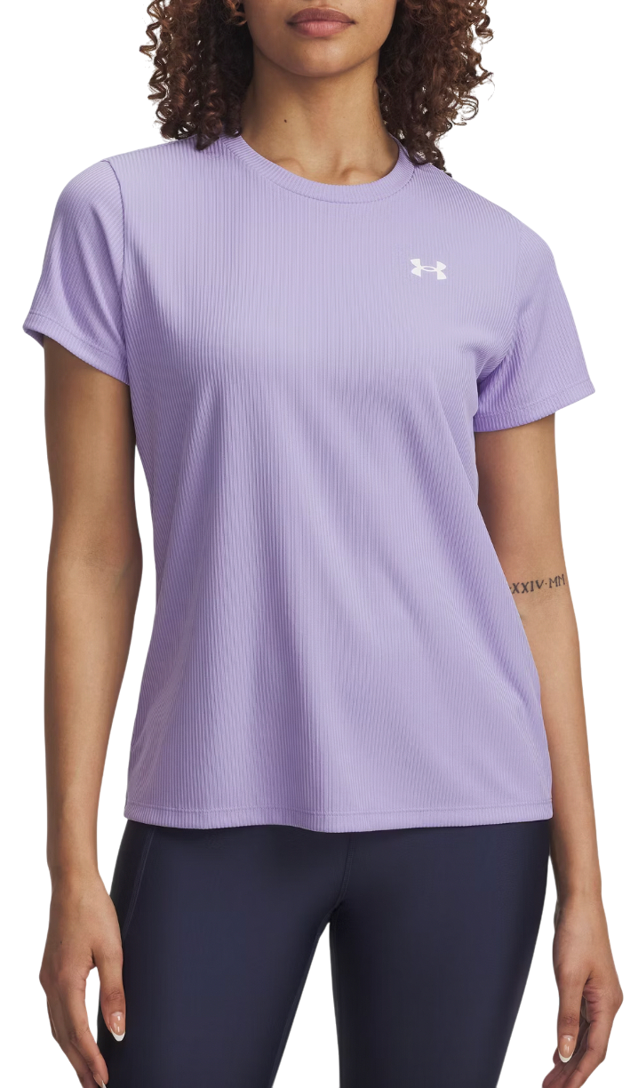 Тениска Under Armour T-Shirt Tech Rib SSC Лилаво | 1389852-538
