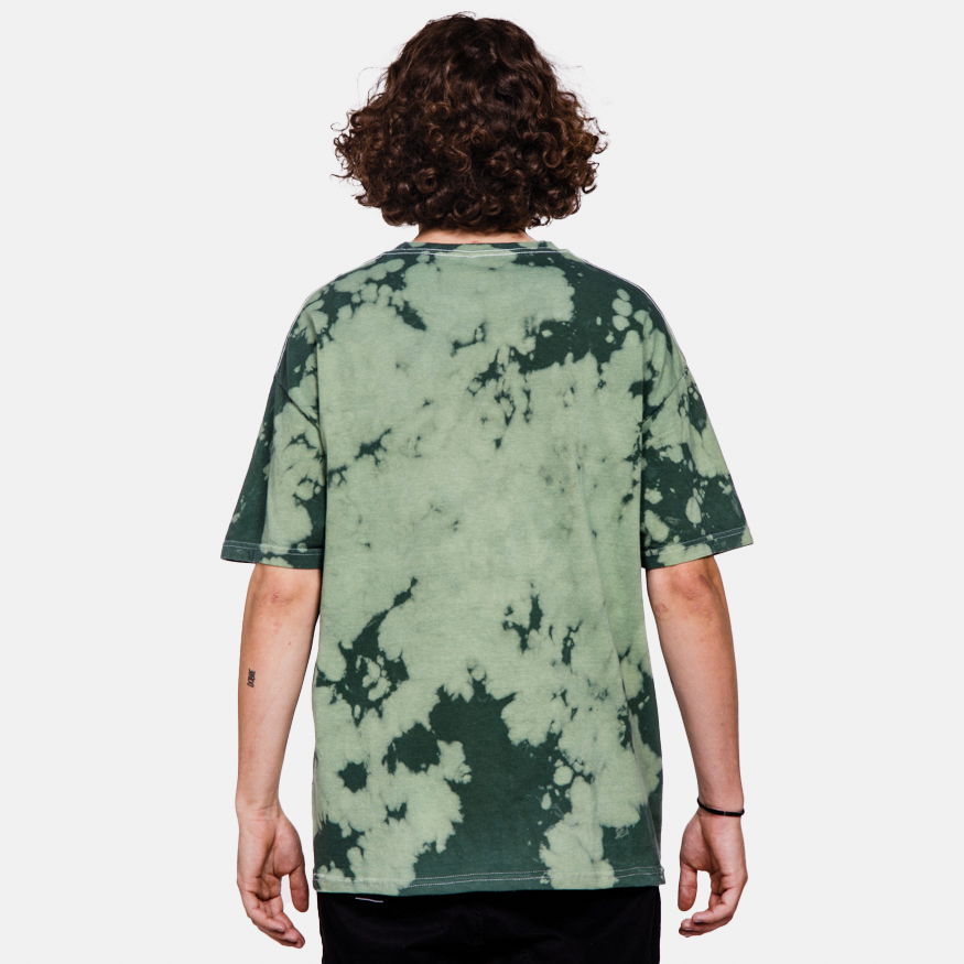 Тениска Pleasures Internet Dyed T-Shirt Зелено | P21F049, 1