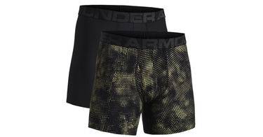 Боксерки Under Armour Under Armour Tech 6in Boxerjock 2-Pack Boxer Briefs Черно | 1363621-391, 1