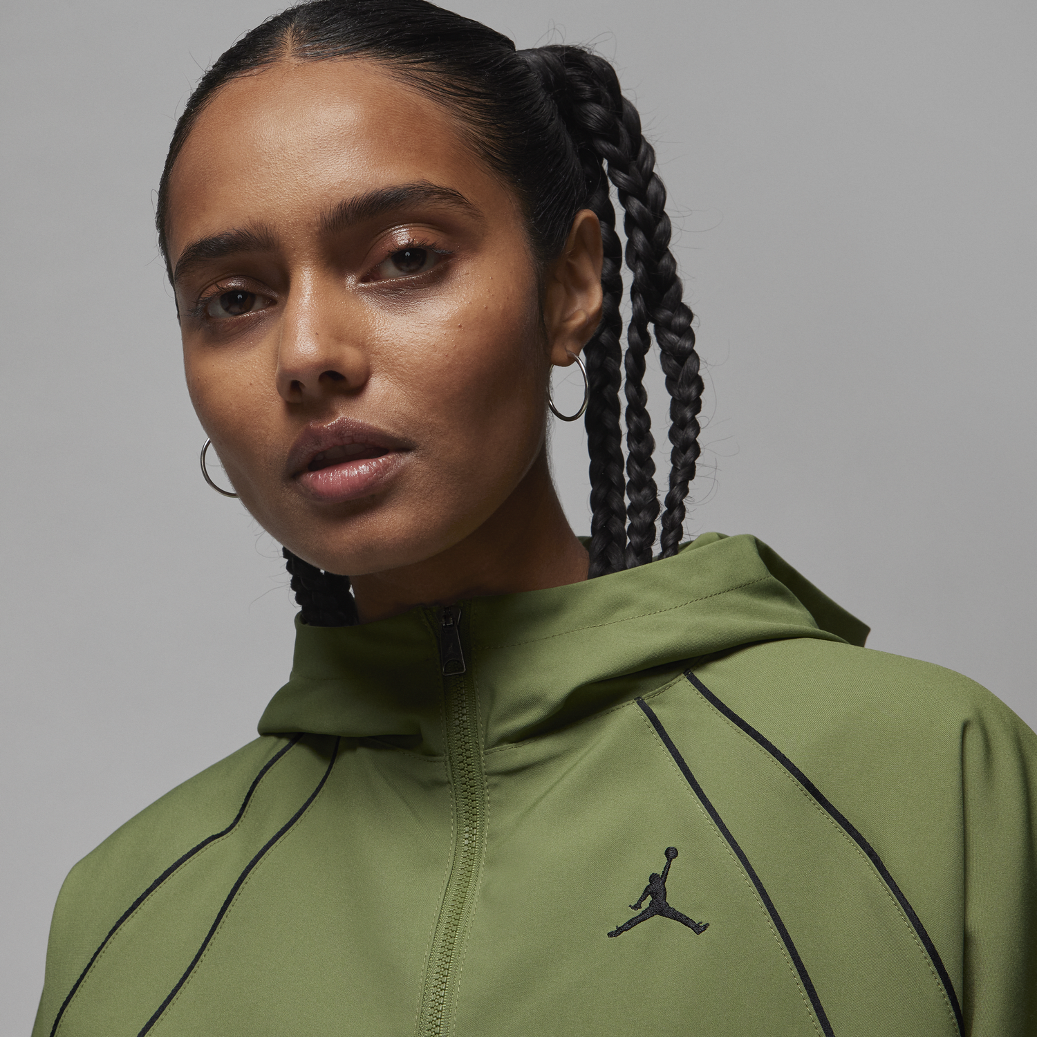 Суитчър Jordan Green Woven Lined Jacket Зелено | FD7869-340, 1