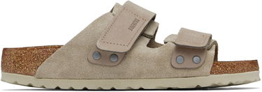 Кецове и обувки Birkenstock Uji Narrow Suede Sandals Бежово | 1025695, 0