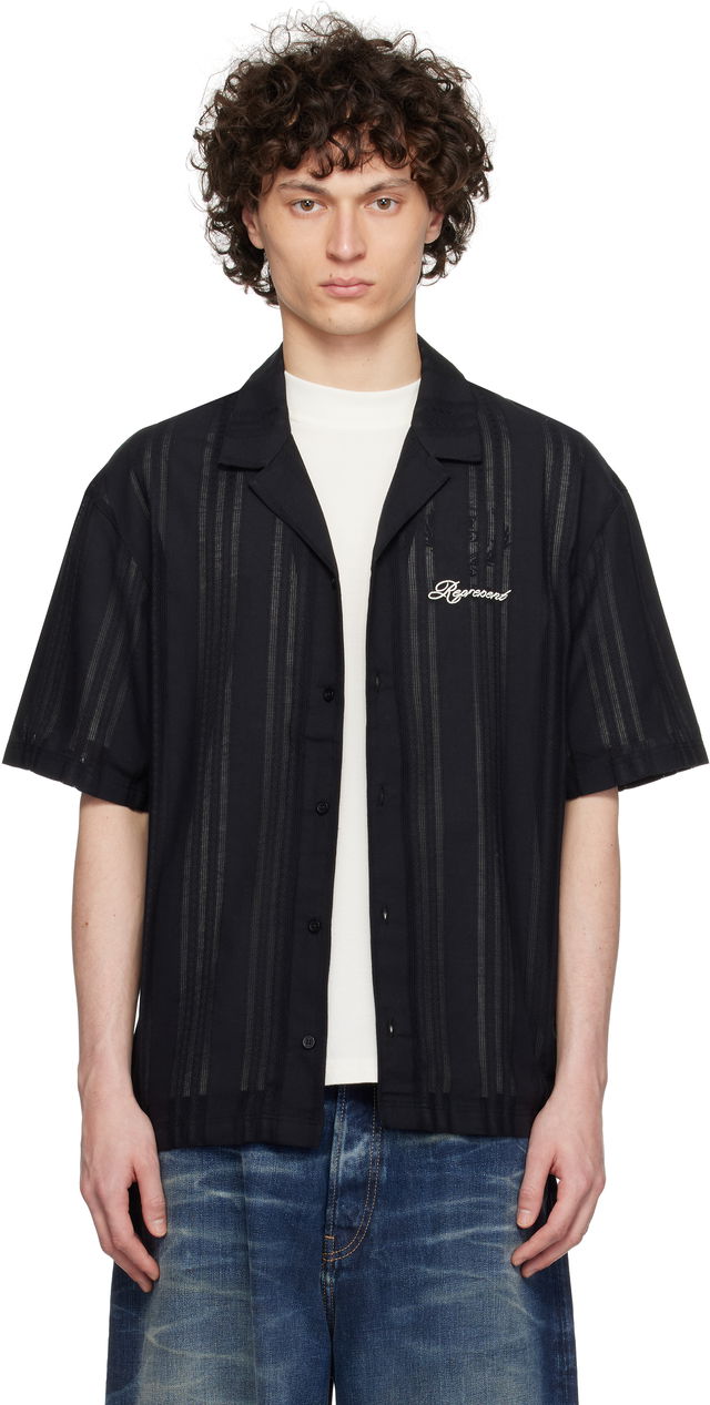 Embroidered Bowling Shirt