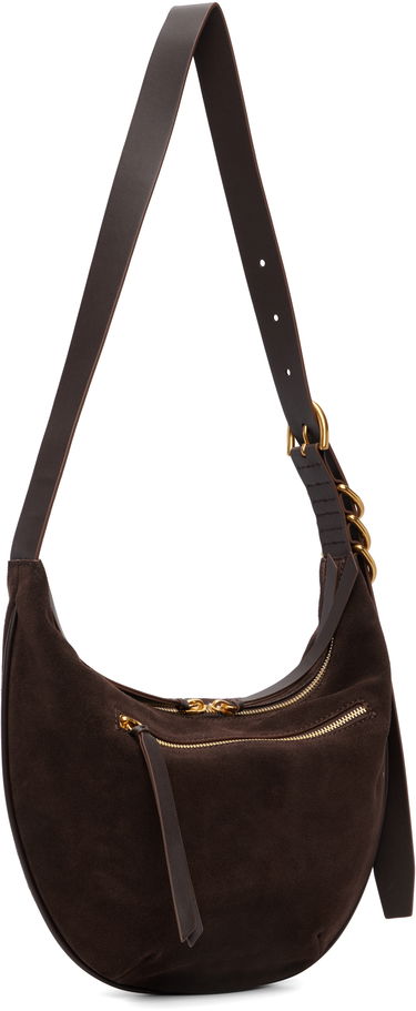 Чанта през рамо rag & bone rag & bone Mercer Medium Suede Shoulder Bag Кафяво | SD100902, 2