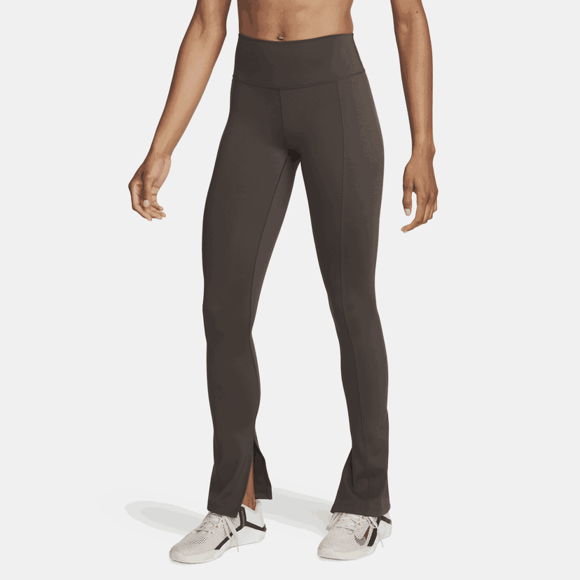 Клинове Nike High-Waist Leggings with Slits Зелено | FN4148-237