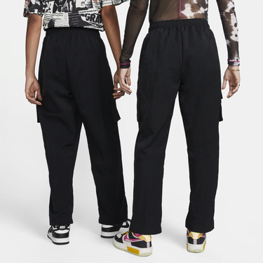 Спортни панталони Nike Sportswear Essential Woven Oversized Pants Черно | DO7209-010, 3