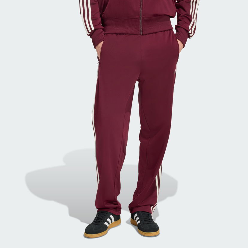 Спортни панталони adidas Performance Firebird Track Pants Бургунди | KE1651