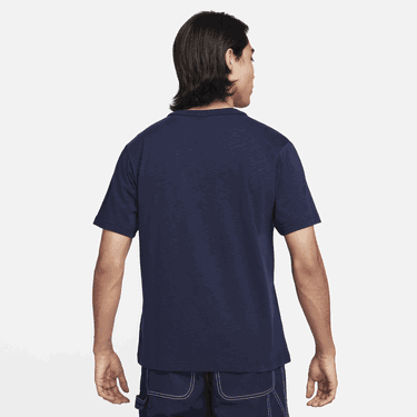 Тениска Nike Life Knit Top Тъмно синьо | FN2645-451, 3