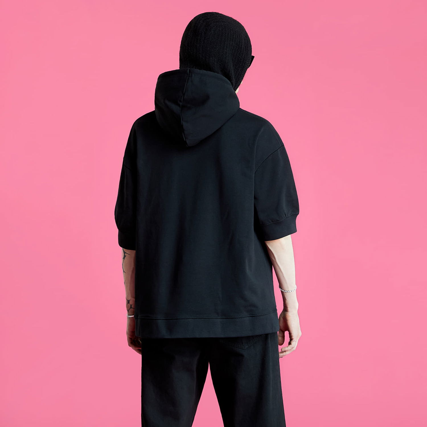 Суитчър RAF SIMONS Hoodie With Seperate Sleeves Echodomer Черно | 221-M171-19003-0099, 1