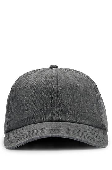Шапка с козирка BOSS Hugo 6-Panel Cotton Twill Cap with Embroidered Logo Черно | 50533423, 0