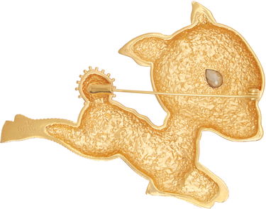 Значка Valentino Valentino Leaping Fawn Brooch Металик | 6Y0J0T63TFZCQG, 1