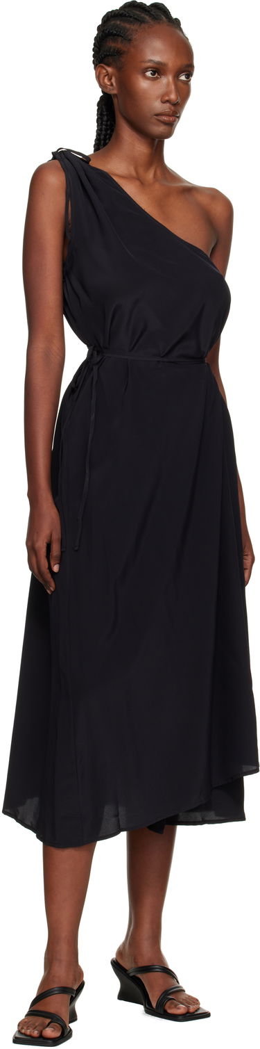 Pокля Baserange Baserange One-Shoulder Midi Dress Черно | DRVI-SC-AU25, 3