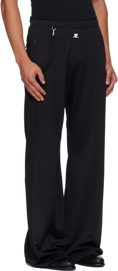 Панталони Courrèges Courrèges Flare Interlock Tracksuit Pants Кафяво | 325JPA426JS0250, 4