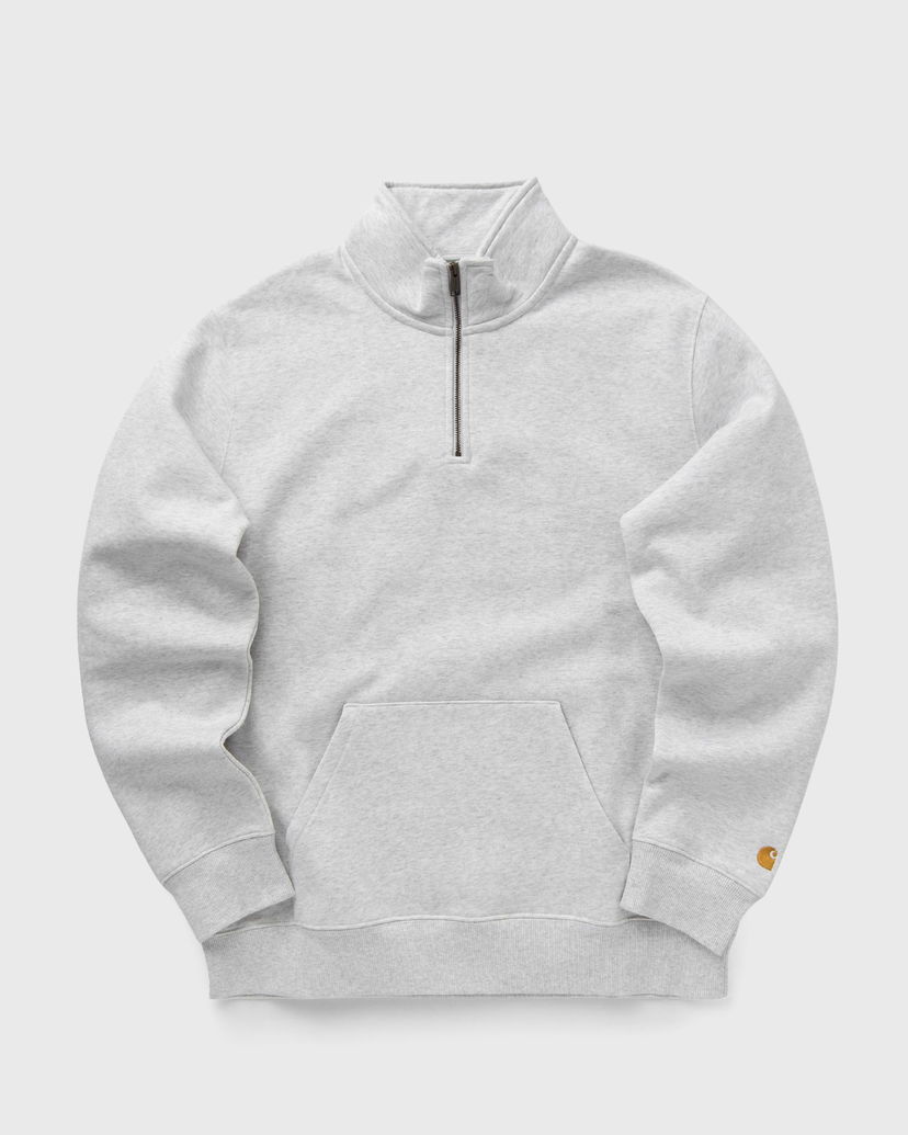 Суитчър Carhartt WIP Carhartt WIP Chase Half Zip Sweatshirt Сиво | I033665_00J_XX