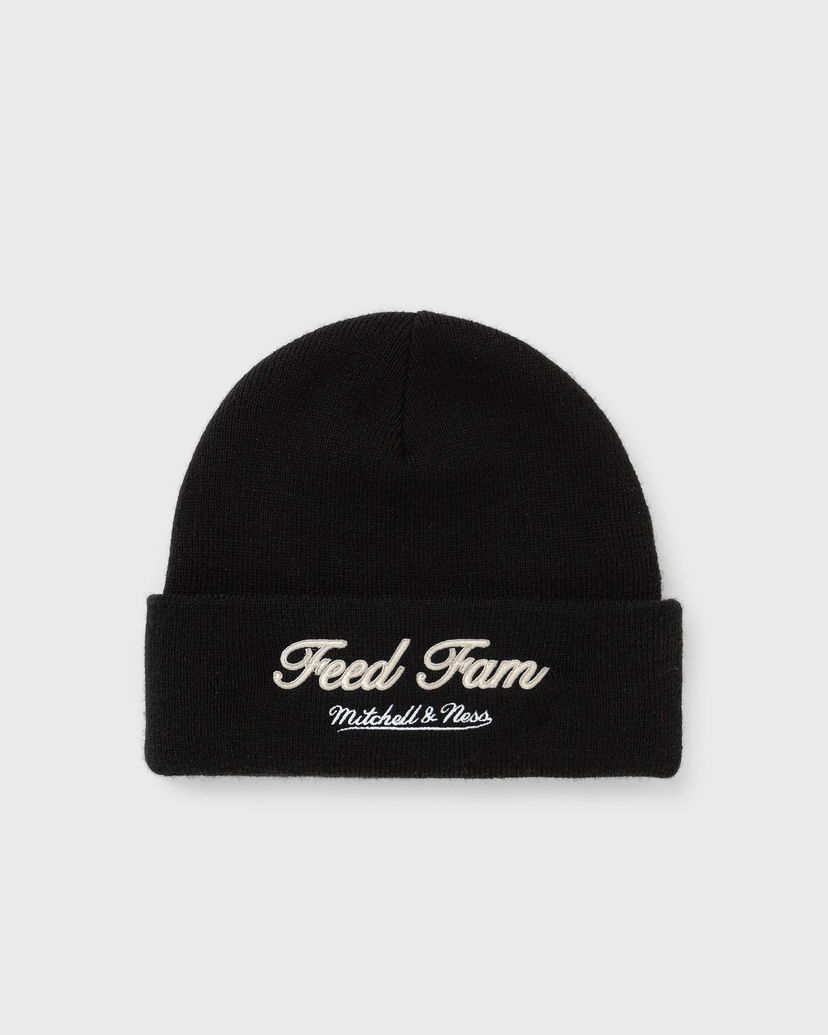 Шапка Mitchell & Ness Munich Game Black Beanie Черно | KTCFINTL1753-MNNBLCK