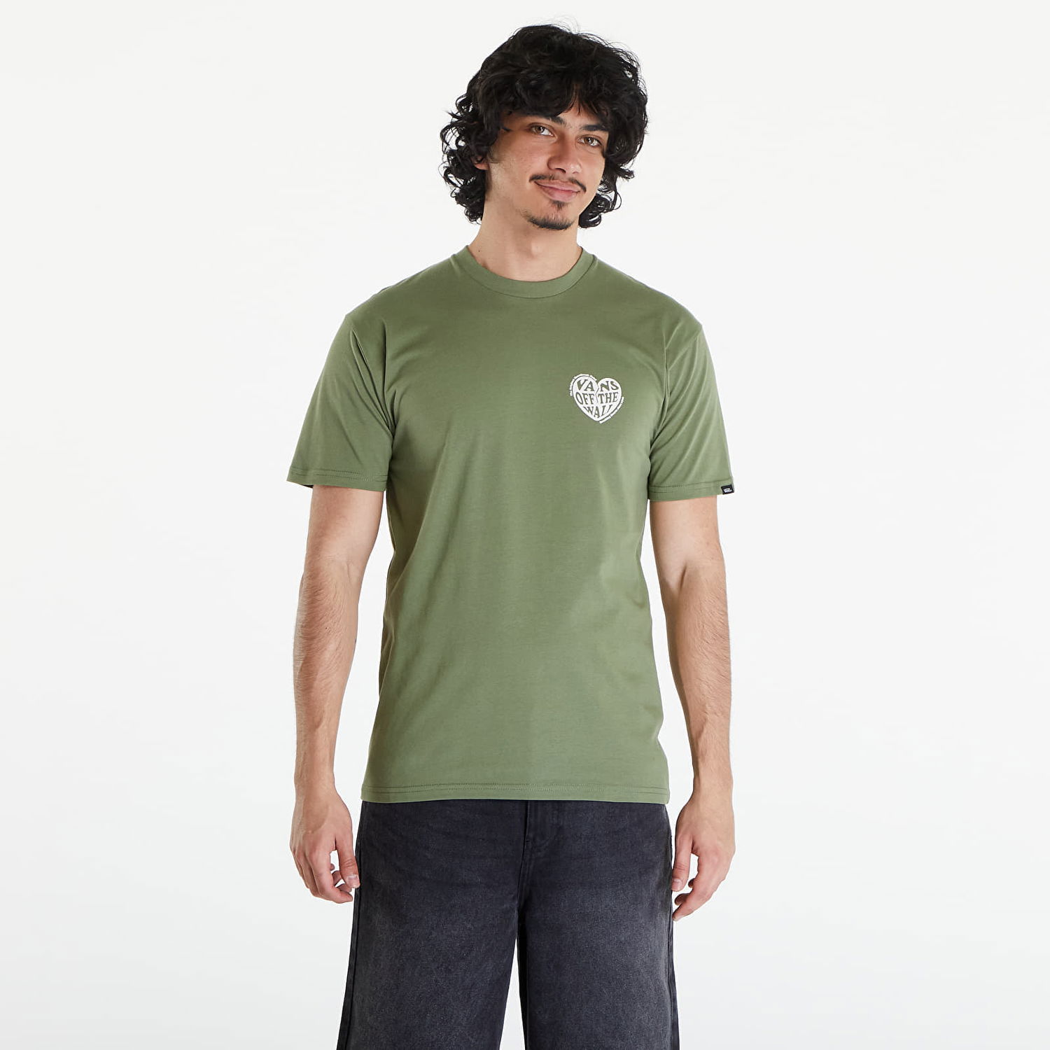 Тениска Vans No Players SS Tee Olivine Зелено | VN000G5GAMB1, 0
