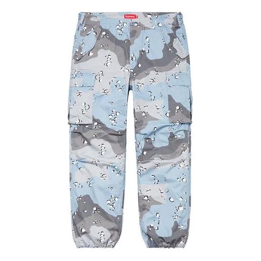 Карго панталони Supreme SS20 Week 1 Cargo Drawstring Pants Синьо | SUP-SS20-109