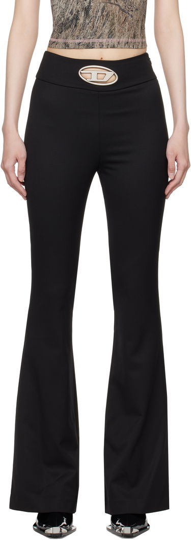 Панталони Diesel Black P-Erseus Flare Trousers Черно | A14390 0PHAL, 0
