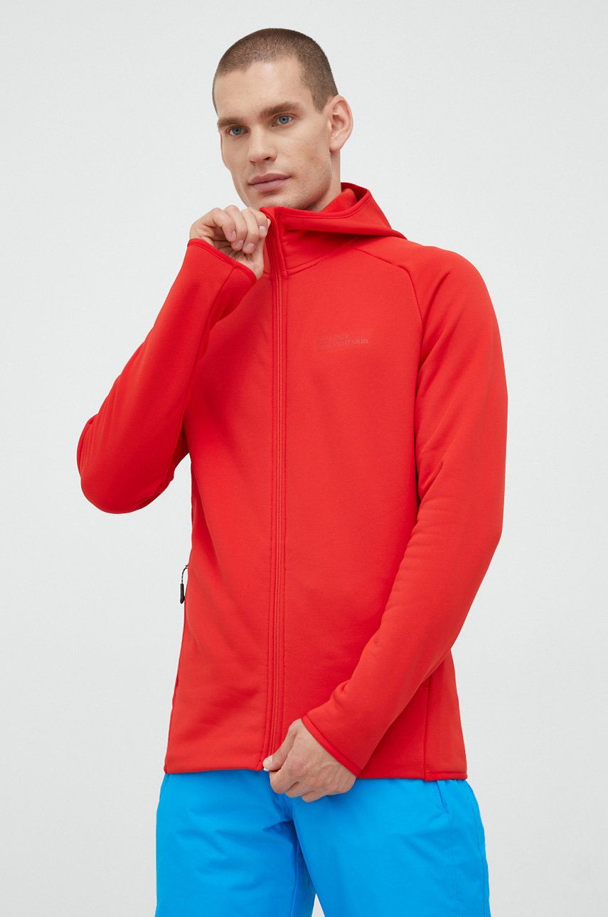 Суитчър Jack Wolfskin Baiselberg Sweatshirt Червено | 1710541, 0