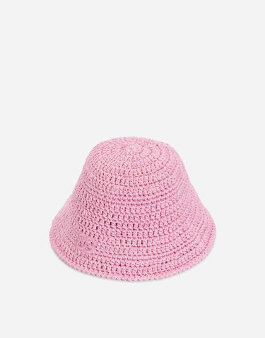 Шапка Dolce & Gabbana Dolce & Gabbana Crochet Bucket Hat Розово | LBKH85JACV2S9000, 1