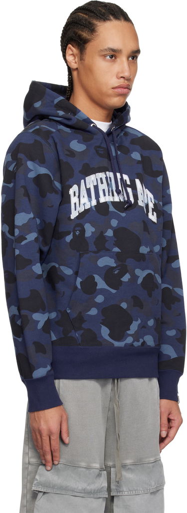 Суитчър BAPE BAPE Camo Pullover Hoodie Синьо | 001PPK801011M, 1