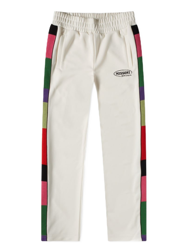 Спортни панталони Palm Angels x Missoni Side Stripe Track Pants Бежово | PMCA007F21FAB0120310
