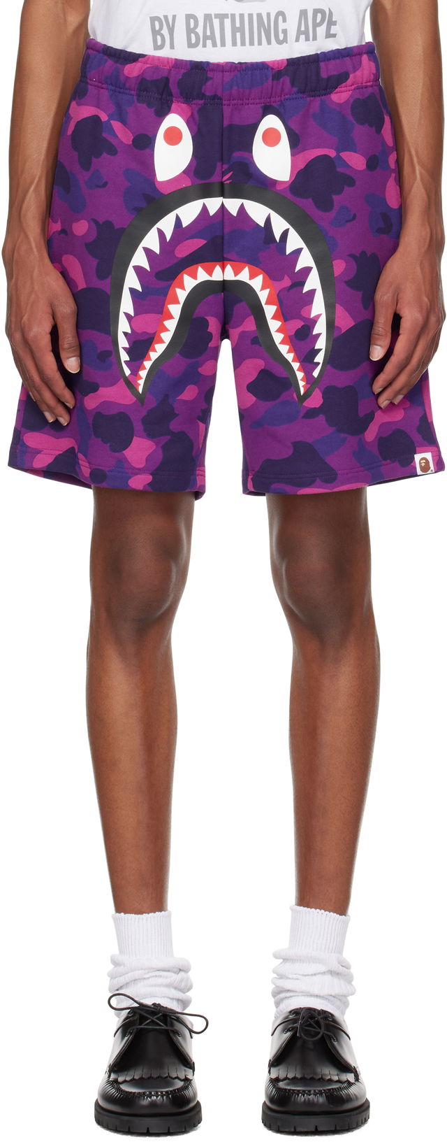 Camo Shark Sweat Shorts