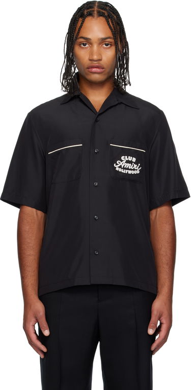 Риза AMIRI Amiri 'Club Amiri' Camp Shirt Черно | AMSTCA1194, 0
