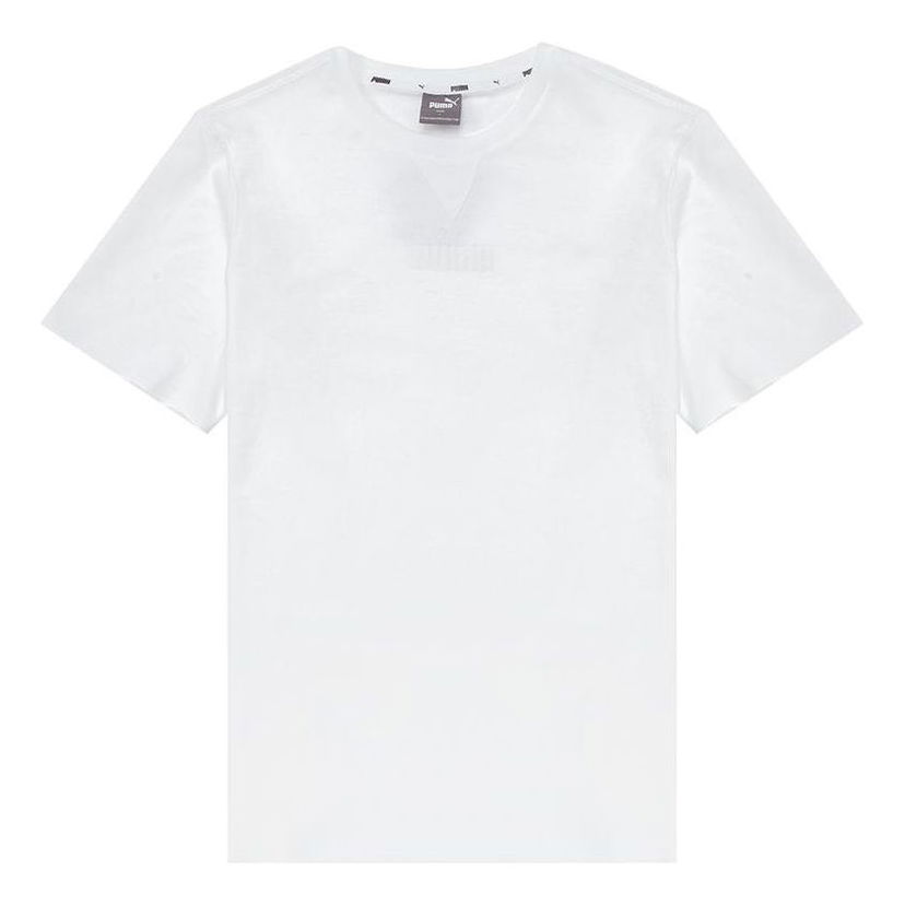 Тениска Puma Logo Graphic T-Shirt Бяло | 849593-02