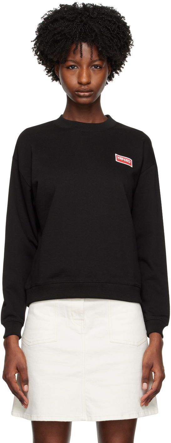 Пуловер KENZO Paris Regular Черно | FD62SW0614MF, 0