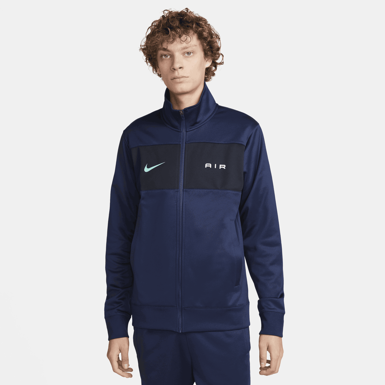 Яке Nike Air Tracksuit Jacket Тъмно синьо | FQ8808-410, 1