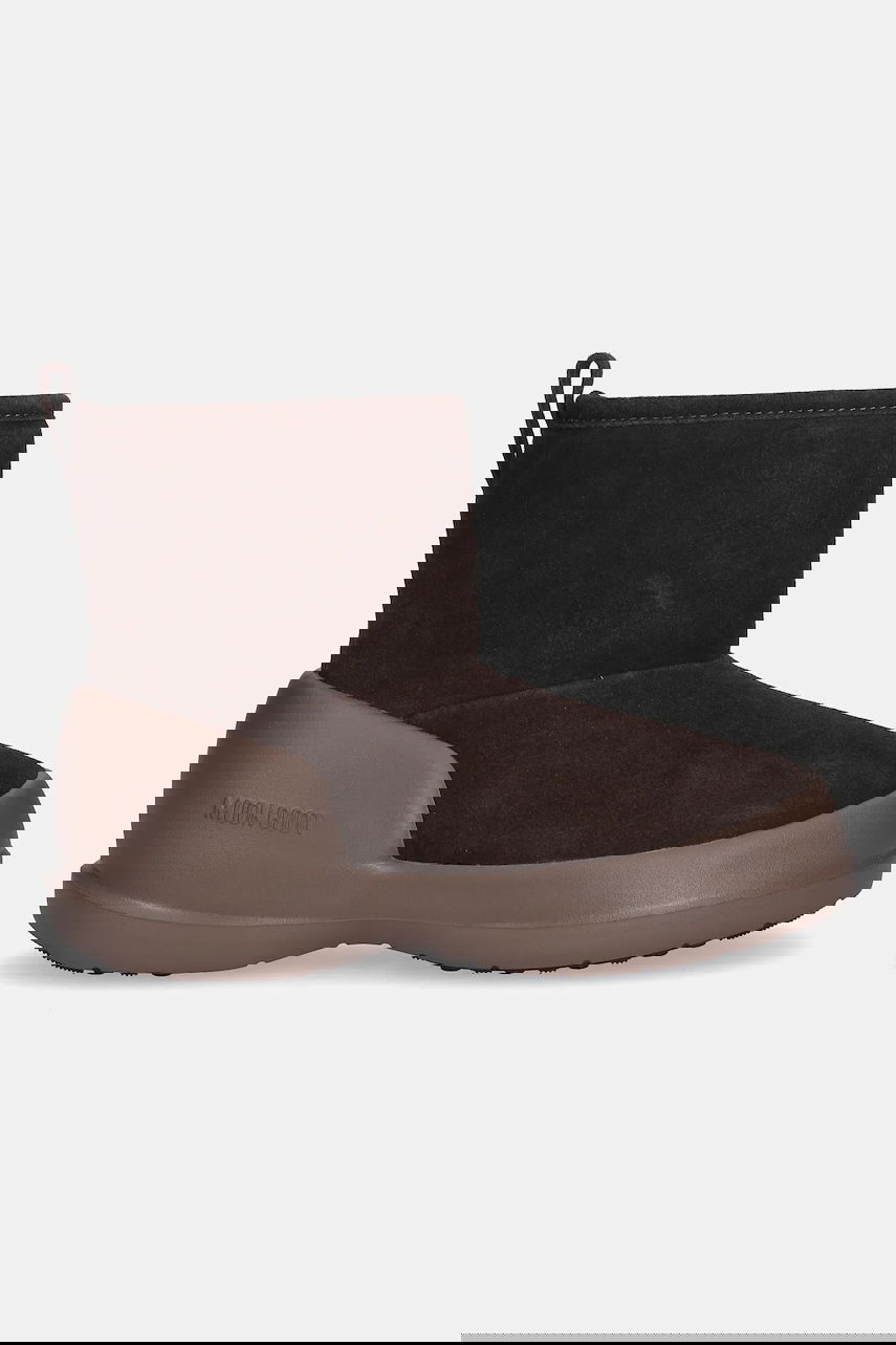 Кецове и обувки Moon Boot MEZZALUNA Suede Mid Snow Boots Кафяво | 80D2500060.M010, 1
