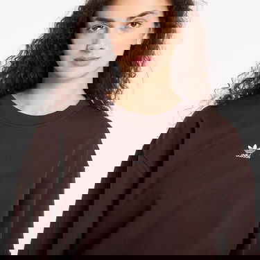 Суитчър adidas Originals Essentials Oversized French Terry Sweatshirt Кафяво | KD9120, 1