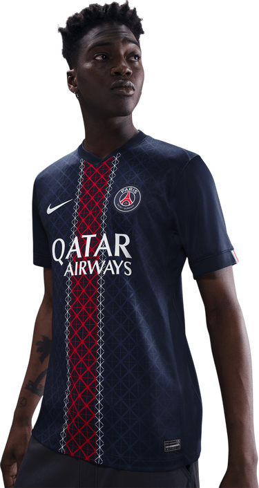 Фланелка Nike Dres PSG M NK DF JSY SS STAD HM 2025/26 Тъмно синьо | hj4593-411, 5