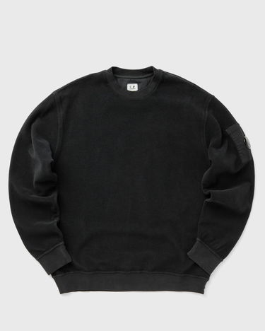 Суитчър C.P. Company Brushed Diagonal Fleece Sweatshirt Черно | 17CMSS285A006614G-995, 0